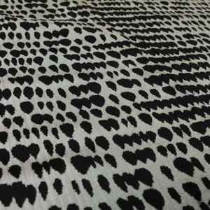 New Designer Modern Quality Black Grey Droplet Abstract Patterned Velvet Upholstery Curtains Cushions Fabric
