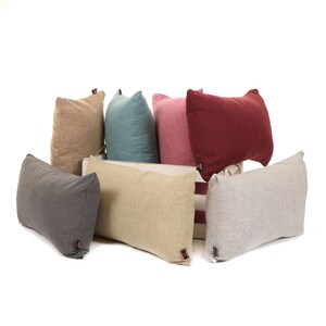 New Modern Handmade Soft Antique Plain Textured Chenille Fabric Cushion & British Made - 4 Sizes Available - Cushion Cover Only