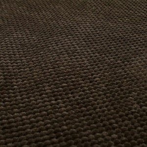 New Soft Dotted Spotted Corduroy Home Textile Furnishing Flame Treated Fabric For Sofas Chairs In Brown Chocolate Colour