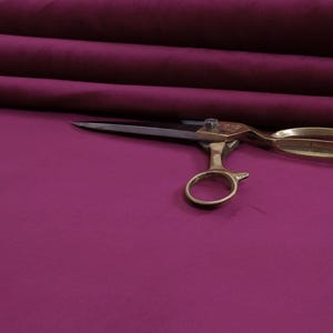 Soft Flock Moleskin Velvet Upholstery Fabric For Sofas, Furniture, Curtains, Cushions & Interiors Hard Wearing Plain Fabric Buy Per Metre Pink