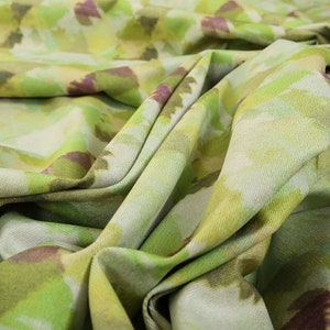 10 Metres Of Modern Geometric La Triangle Pattern In Green Colour Soft Chenille Upholstery Fabric For Home Furnishings Sofa Curtains Textile