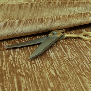 Quality Soft Textured Mocha Velvet Velour Upholstery Curtains Furnishing Fabric - Sold By The 1 Metre Length Fabric