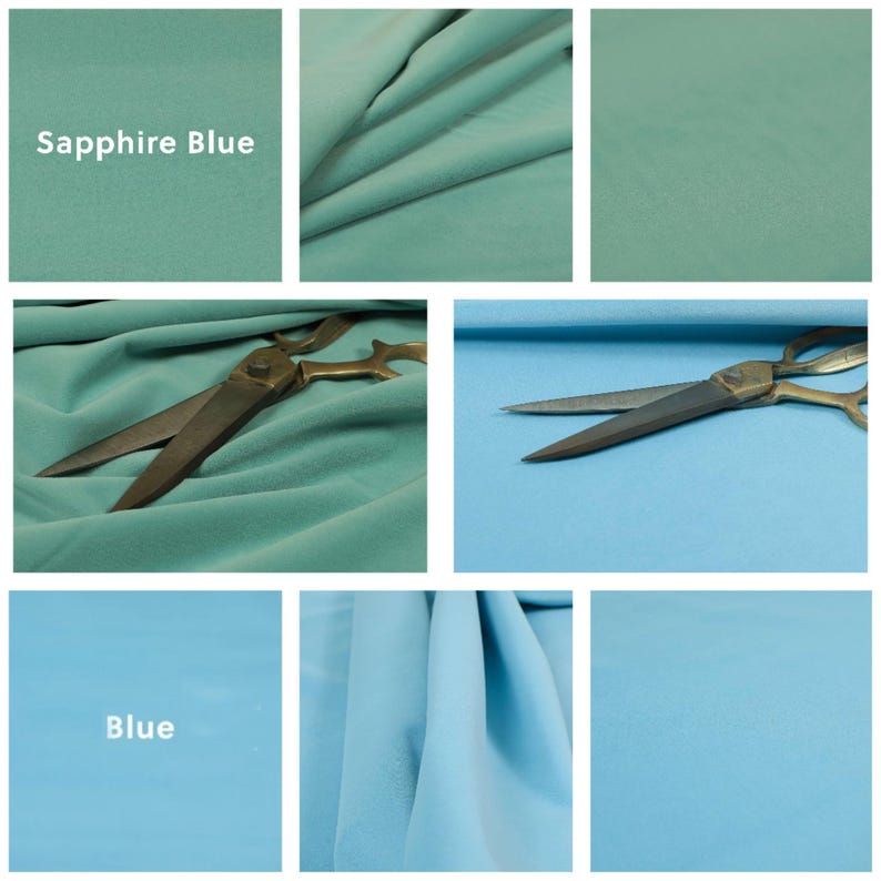 Super Soft Brushed Velvet Upholstery Fabric Curtains, Sofas, Seating, Cushions & Interior Design Soft Hard Wearing Plain Fabrics Per Metre image 18