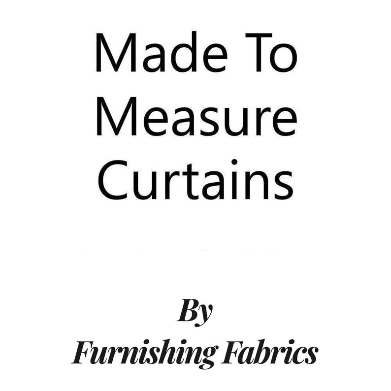 Made to Measure Curtains Quality British Made Choose From - Etsy UK