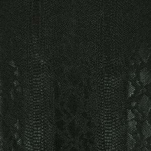 Snakeskin Vinyl Faux Leather Upholstery Fabric For Furniture, Sofas, Vehicle Trimmings & Accessories Hard Wearing Animal Print Vinyl Black