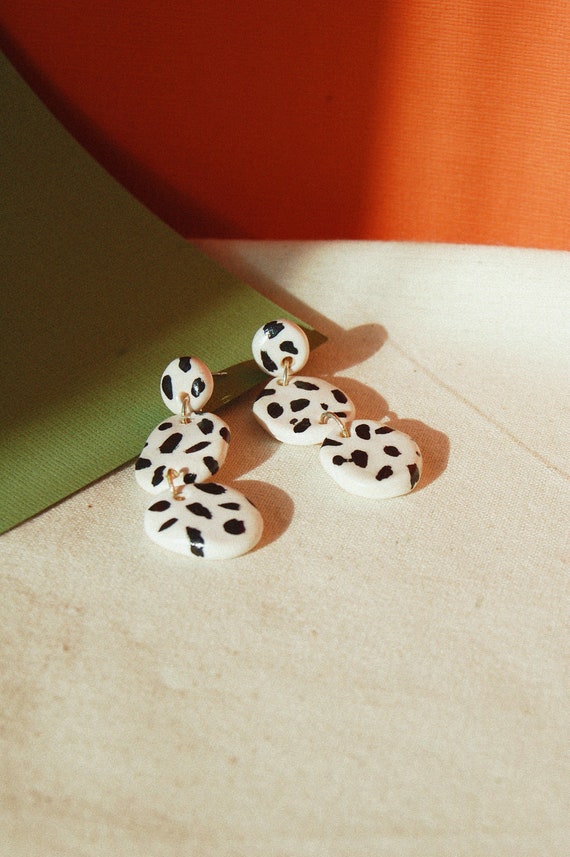 dalmatian earrings