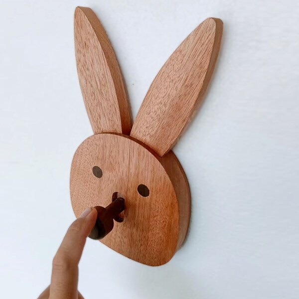 Wooden Wall Hook Etsy