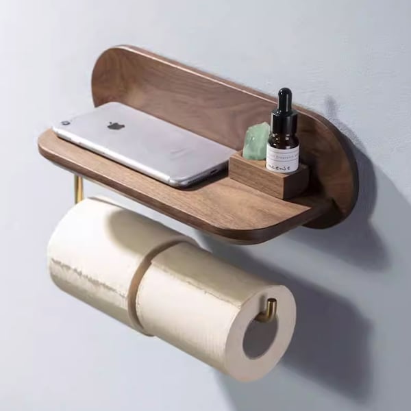 Decorative Wooden Toilet Paper Holder At Anthony Barajas Blog