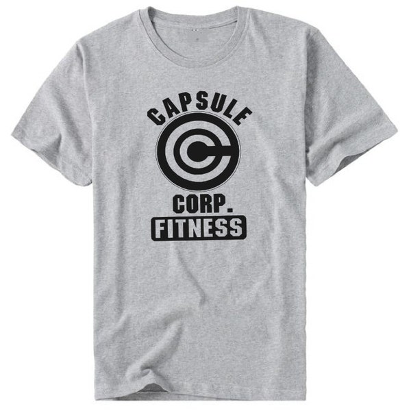Kapsel-Corp Fitness Tshirt - Funny Dragon Ball Z-shirt