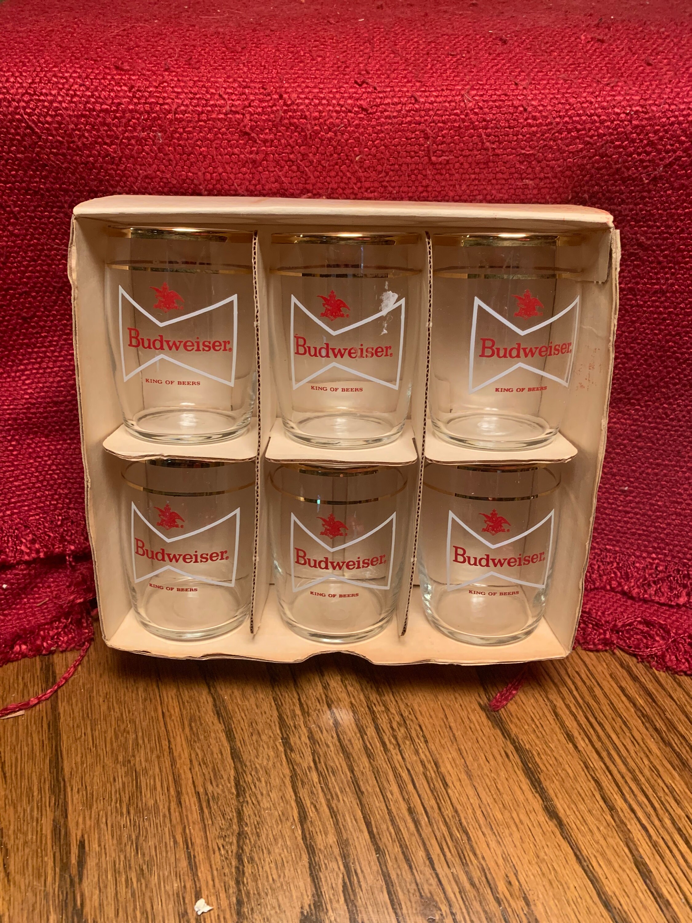 Budweiser Crested Barrel Tumblers