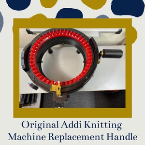 Addi Egg Professional Little Knitting Machine With 6 Needles for I-cords I  Cord Machine 