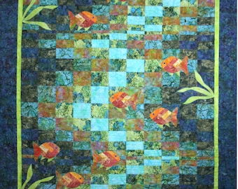 Molokini Bay quilt pattern