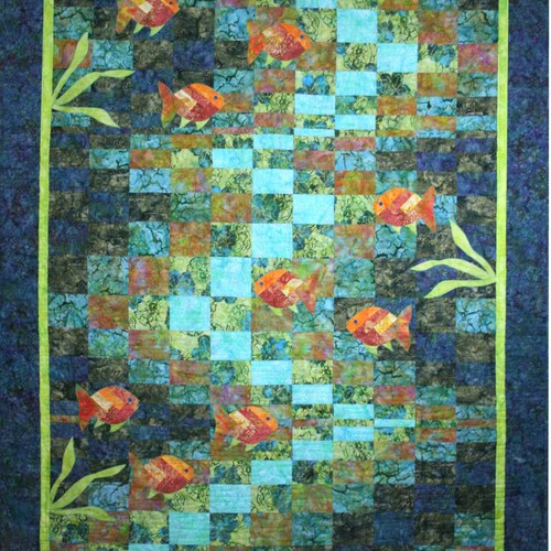 Molokini Bay quilt pattern