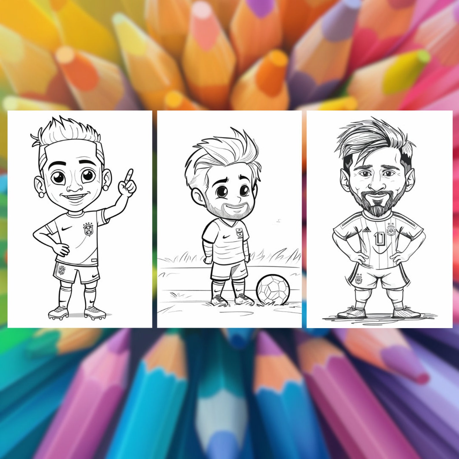 15 FOOTBALL Coloring Pages, Soccer Coloring Pages, Printable Coloring ...