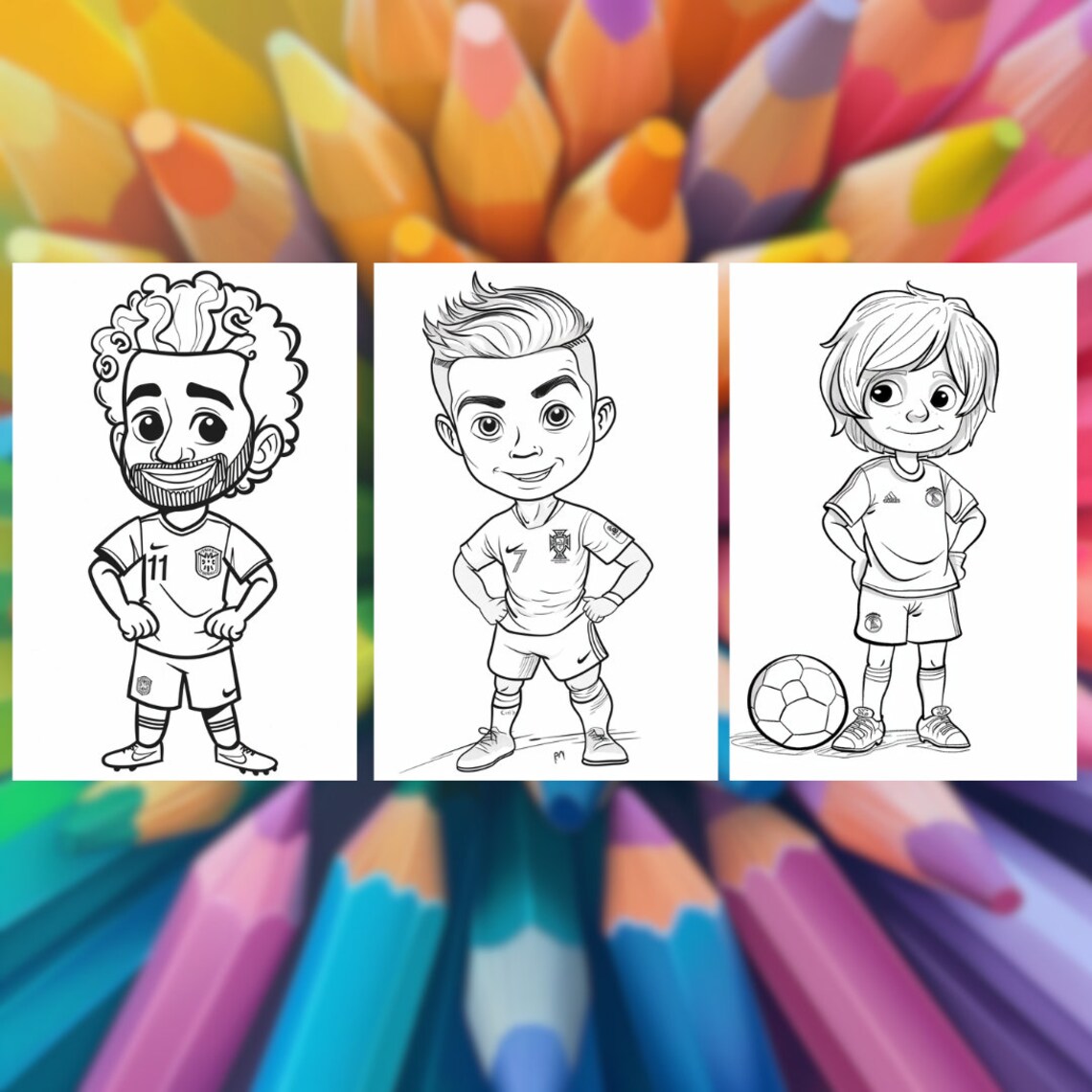 15 FOOTBALL Coloring Pages, Soccer Coloring Pages, Printable Coloring ...