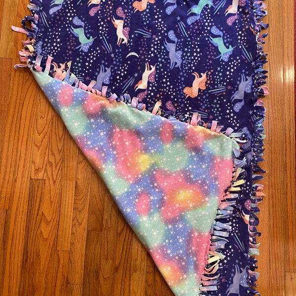 Tie Blanket Etsy