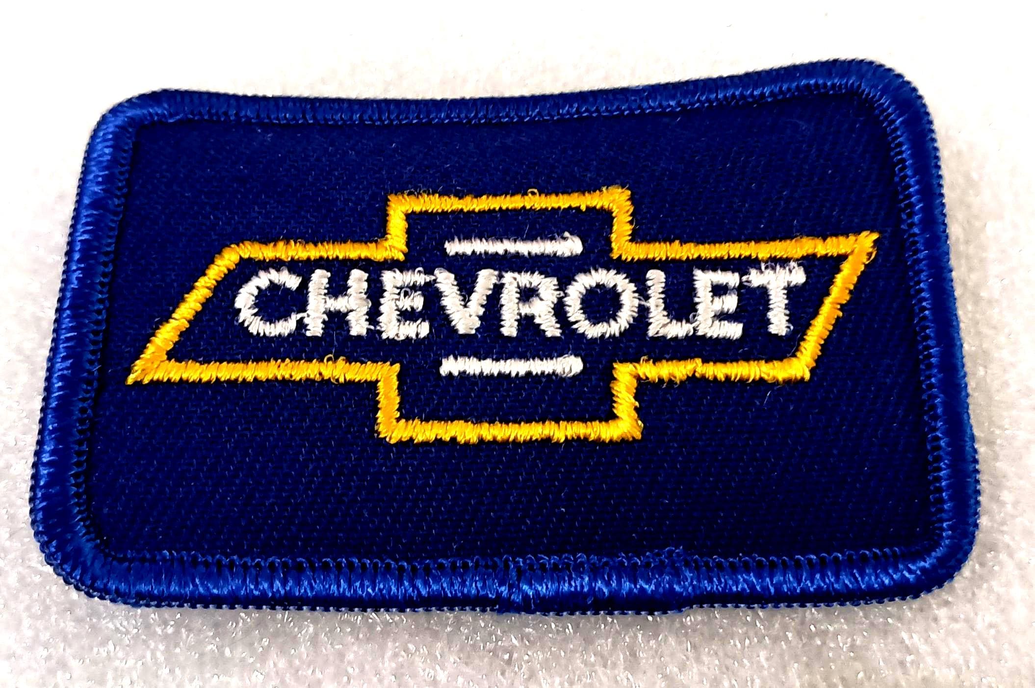 Vtg Classic Chevrolet Chevy Bow Tie Car Blue Patch New NOS 1980s - Etsy