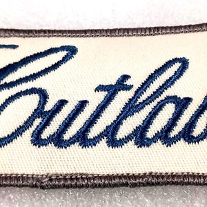 Vtg Oldsmobile Cutlass Automotive Car Cloth Jacket Patch New NOS 1970s