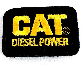 1970s Cat Diesel Power Trucks Farm Equipment Caterpillar Tractor Patch New NOS