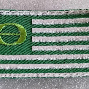 Ecology Mother Earth Day Hippie Peace Protest Jacket Hat Flag Patch New NOS 1970s
