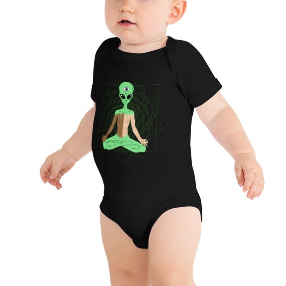 alien baby onesie