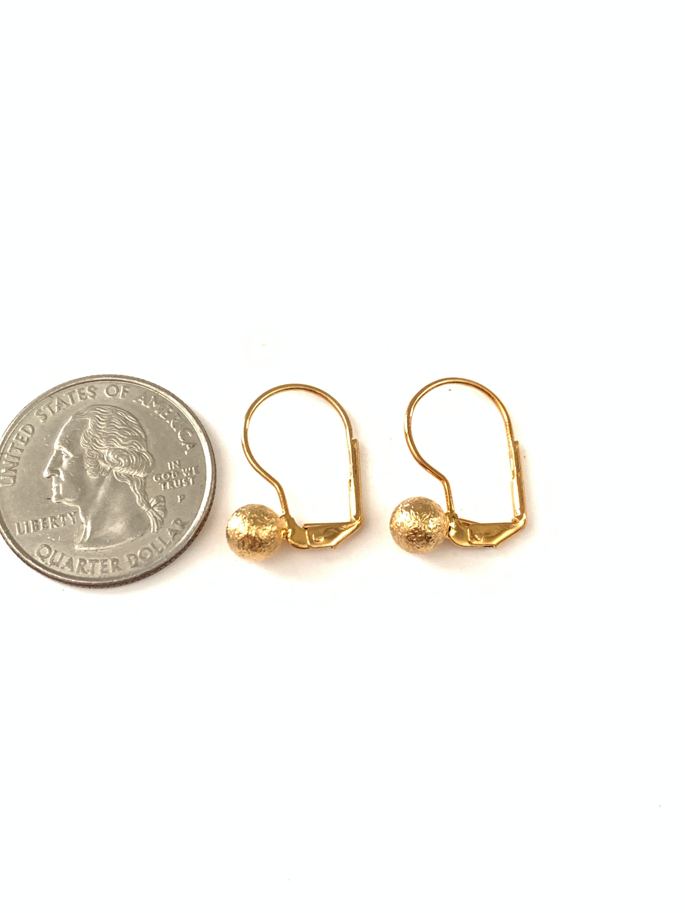Acheter Boucle d'Oreille Ronde Plate Or Plaqué