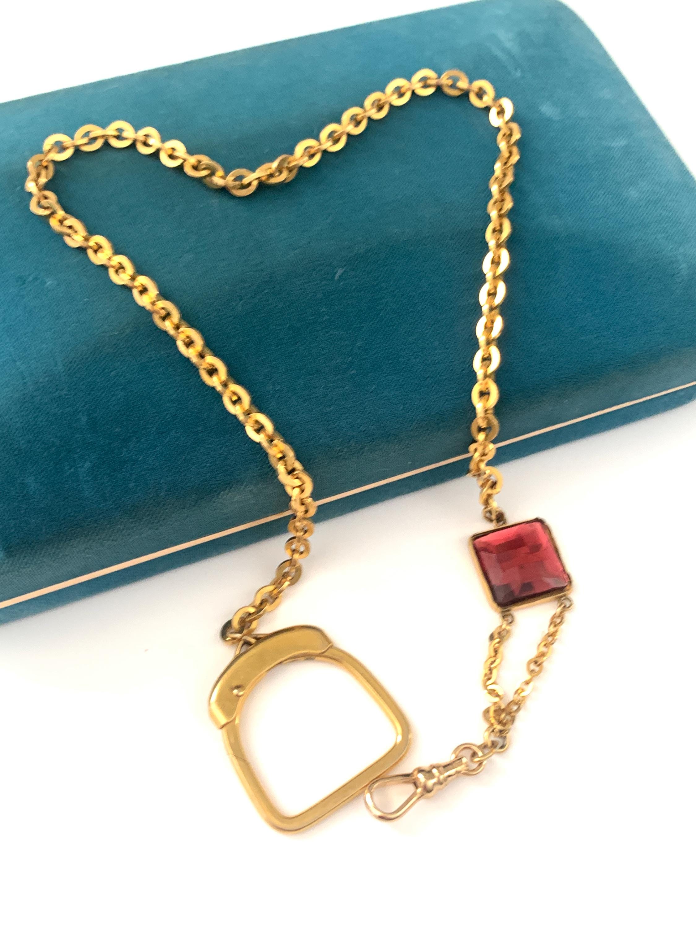 Antique Simmons Watch Chain - Etsy