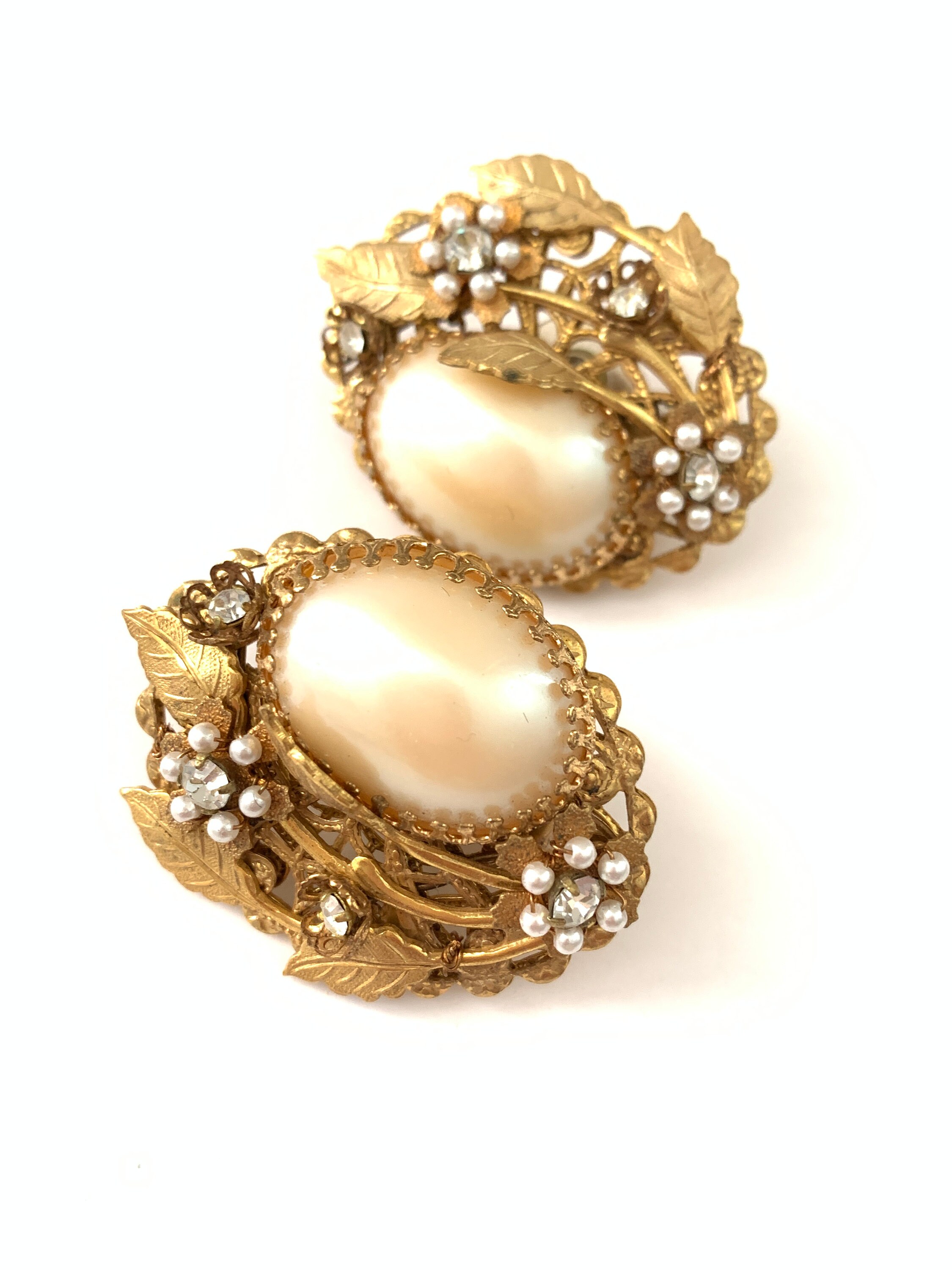 1900s Coral Edwardian Earrings – Roseark
