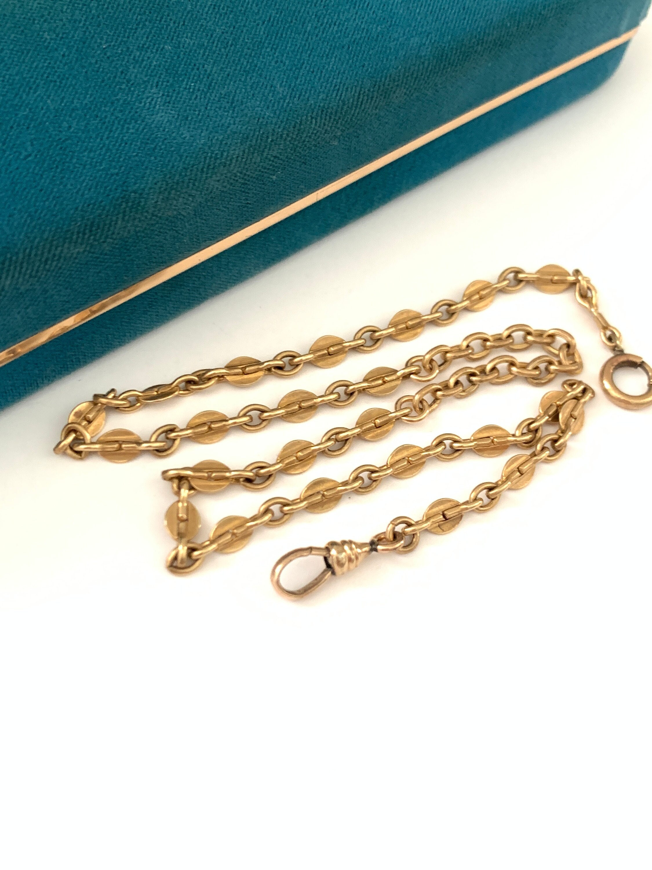 Quality Brass Chain Necklace, Nickel & Lead Free, Soldered Links, Custom Length, Raw Solid Brass Plain Chain Necklace