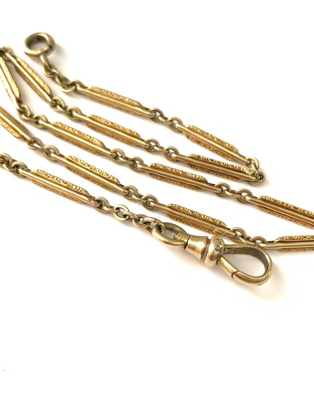 Vintage Antique Art Deco SIMMONS Gold Filled 14 3/4