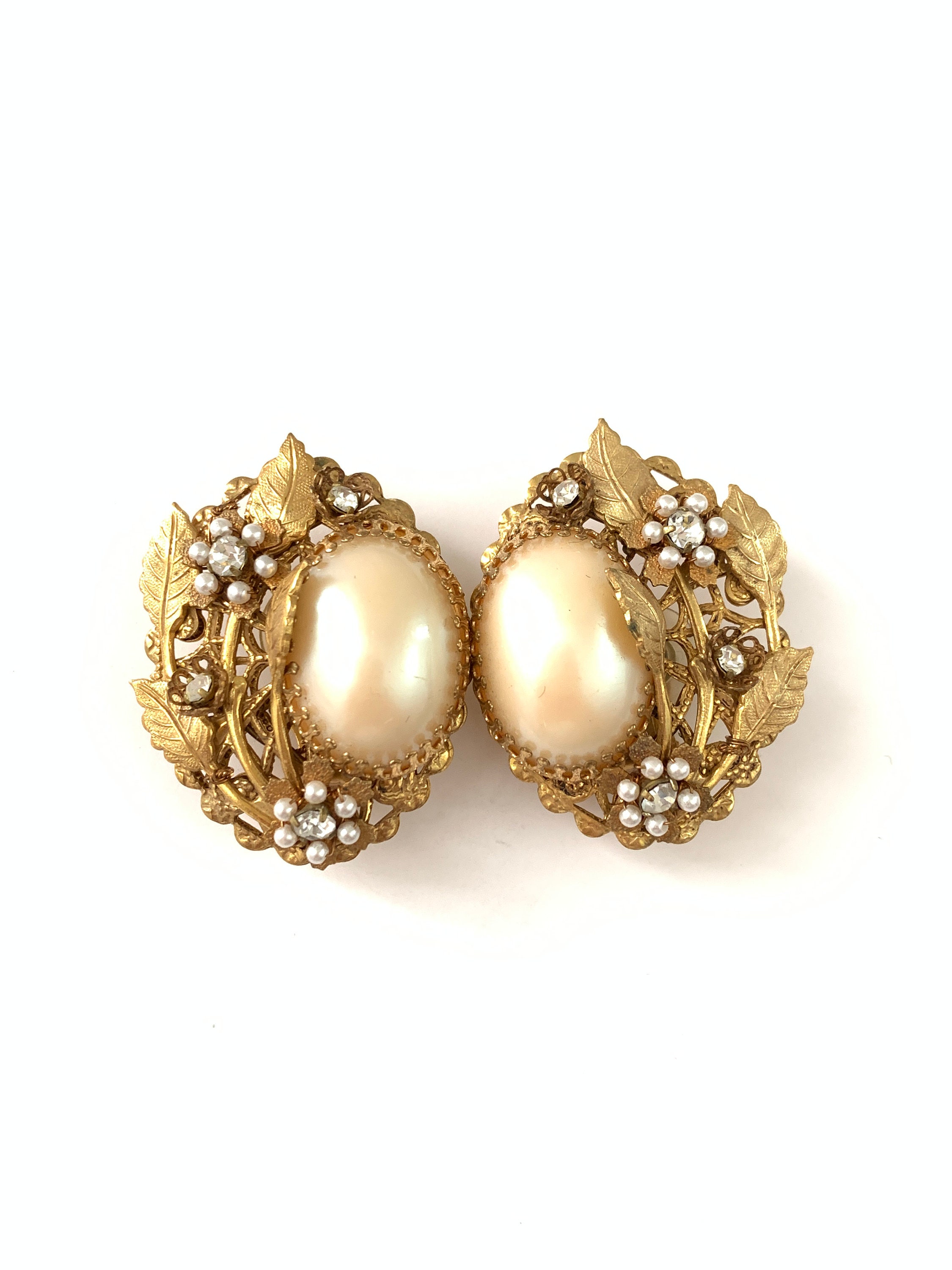 ◆VINTAGE HOLLYWOOD◆ Oxalis Flower Pearl Earrings VH2336EA0 il_fullxfull.2918558698_4k90.jpg