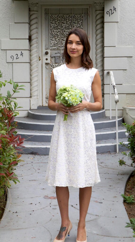 cheap midi wedding dresses