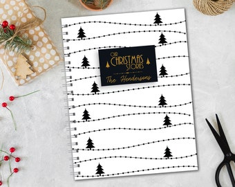 Christmas Memory Book, Family Christmas Journal, Christmas Keepsake Book, Holiday Traditions, Personalized Family Christmas Gift