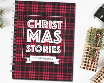 Christmas Memory Book, Family Christmas Journal, Christmas Keepsake Book, Holiday Traditions, Personalized Family Christmas Gift