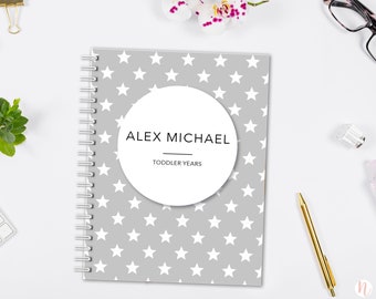 Toddler Memory Book | Baby Book for Ages 1-5 | Milestone Journal with Prompts | Keepsake Photo Album | Personalized Baby Gift
