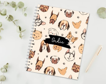 Dog Journal, Puppy Scrapbook, New Puppy Gift, Dog Lover Gift, Dog Scrapbook, Dog Memory Book, Pet Journal, New Pet Gift, Dog Photo Album