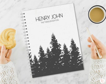 Toddler Memory Book | Baby Book for Ages 1-5 | Milestone Journal with Prompts | Keepsake Photo Album | Personalized Baby Gift