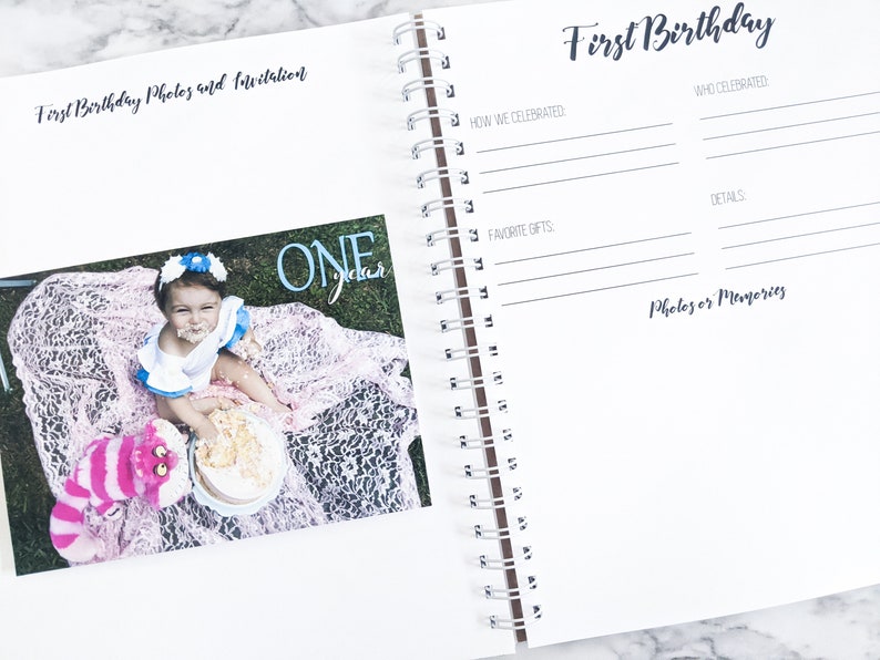 Baby Book Baby Memory Book Personalized gift for new baby Etsy