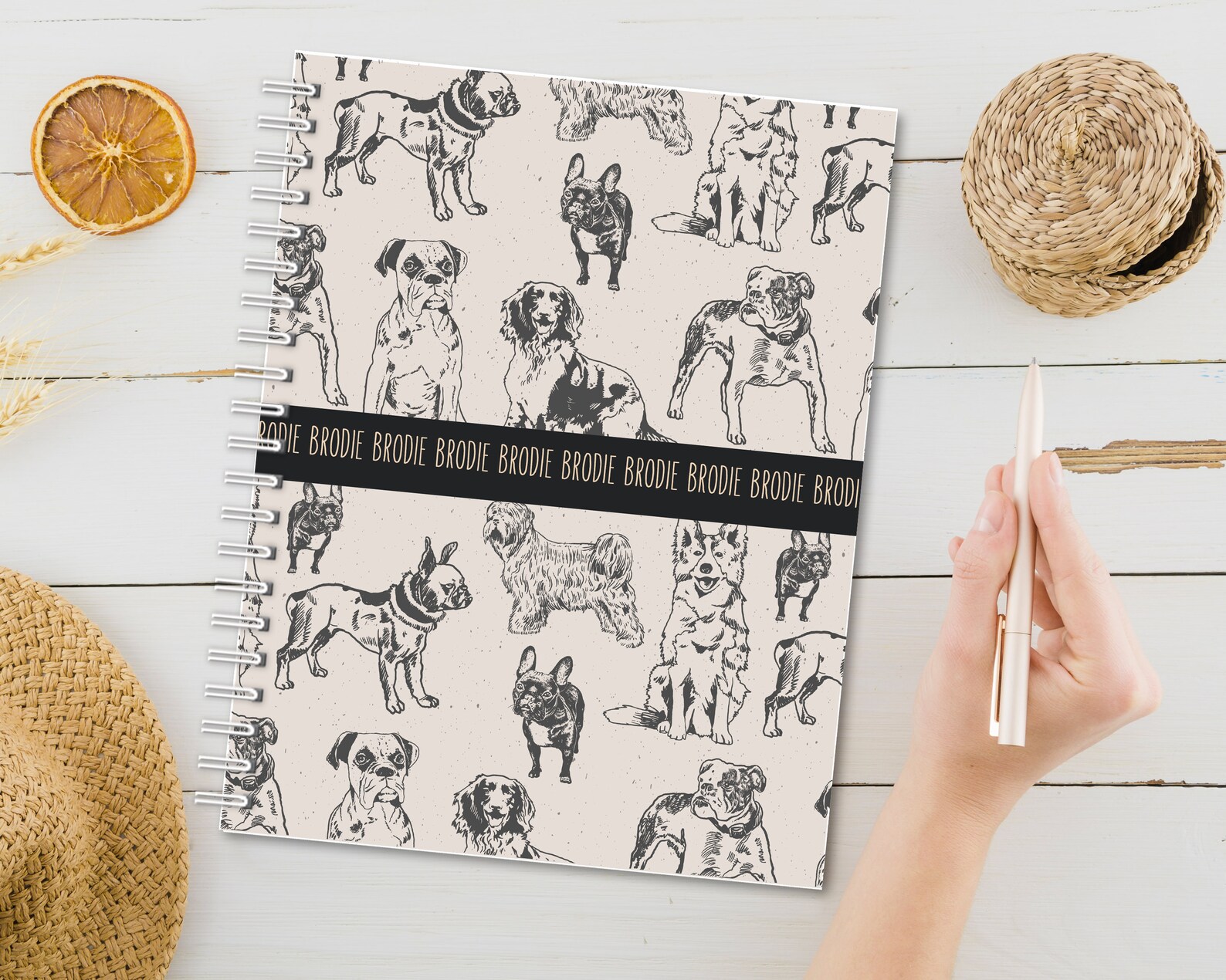 Dog Memory Book Puppy Scrapbook New Puppy Gift Dog Lover Etsy