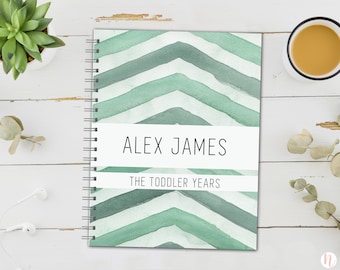 Toddler Memory Book | Baby Book for Ages 1-5 | Milestone Journal with Prompts | Keepsake Photo Album | Personalized Baby Gift