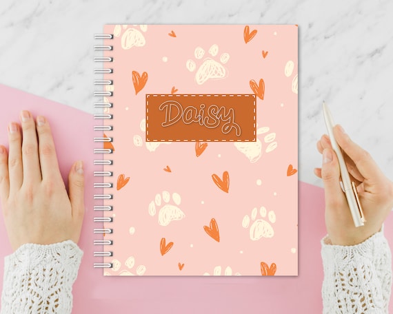 Dog Memory Book, Puppy Scrapbook, New Puppy Gift, Dog Lover Gift, Dog Scrapbook, Dog Journal, Pet Journal, New Pet Gift, Dog Photo Album