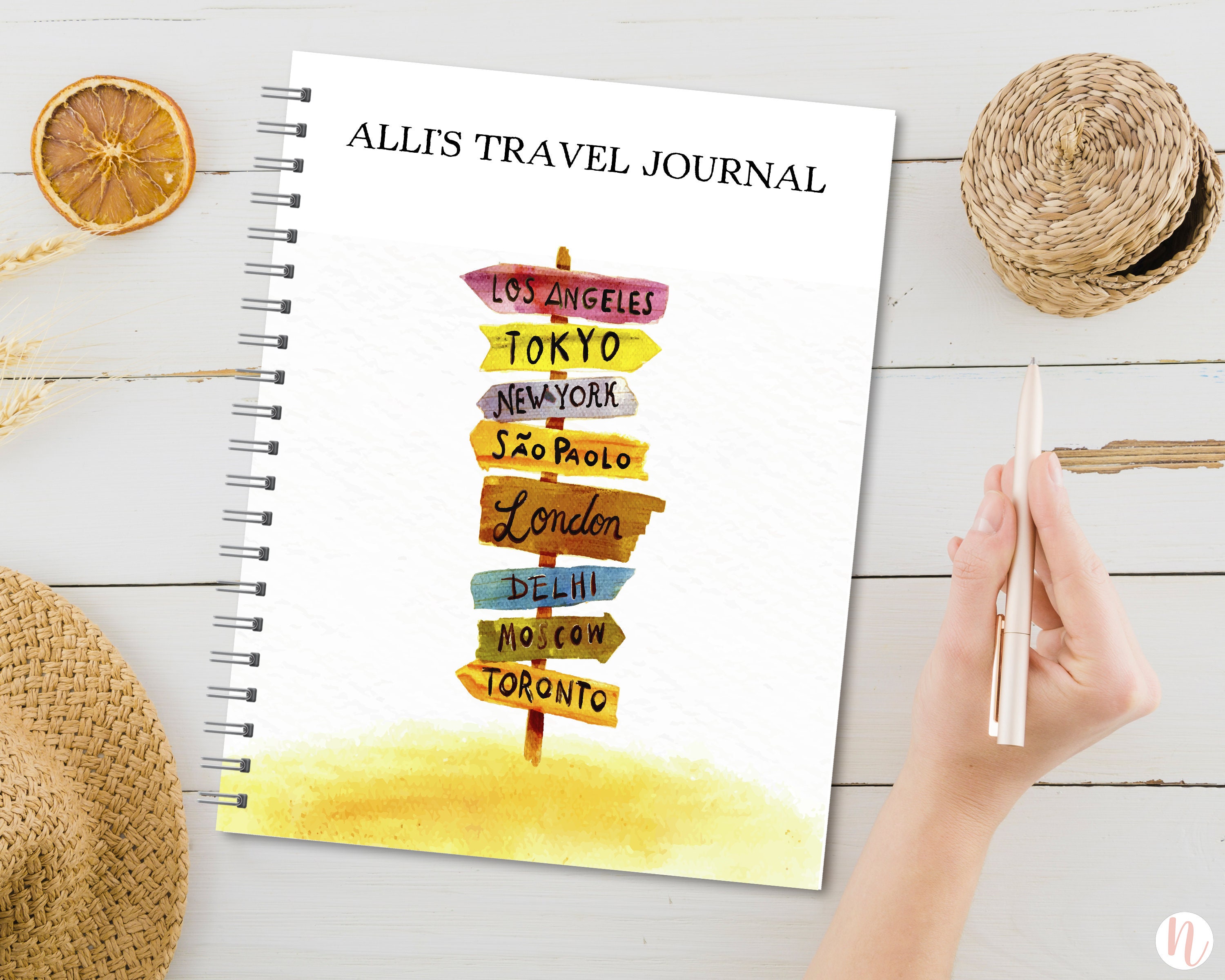 travel journals for sale