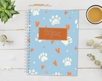 Dog Memory Book, Puppy Scrapbook, New Puppy Gift, Dog Lover Gift, Dog Scrapbook, Dog Journal, Pet Journal, New Pet Gift, Dog Photo Album