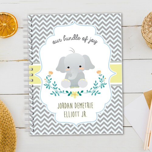 Baby Book Baby Memory Book Personalized Gift for New Baby Etsy