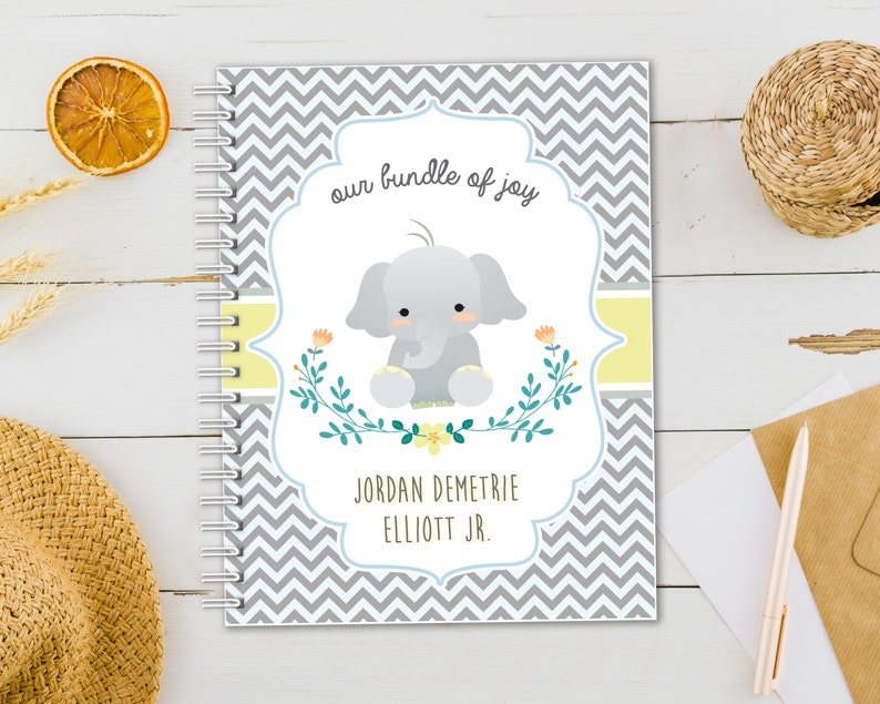 Baby Journal Baby Memory Book Personalized Gift for New Etsy