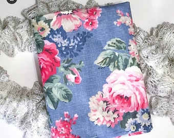 Cath Kidston Floral Oilcloth Bible Cover, Custom Fit