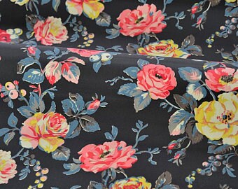 Cath Kidston Floral Oilcloth Small Bible Cover, Small Size