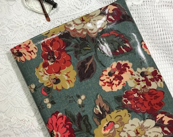 Cath Kidston Small Floral Oilcloth Bible Cover, Custom Fit