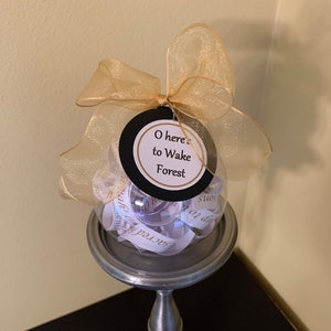 Wake Forest University Fight Song Ornament; WFU; Demon Deacons