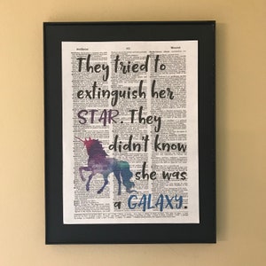 They tried to extinguish her star. They didn&#39;t know she was a Galaxy; Feminist page; Women; Girl Power